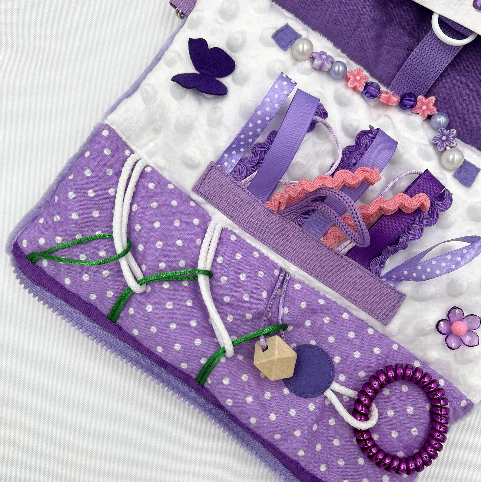 Purple Fidget Mat for Dementia Alzheimer's Autism ADHD Anxiety, Busy ...
