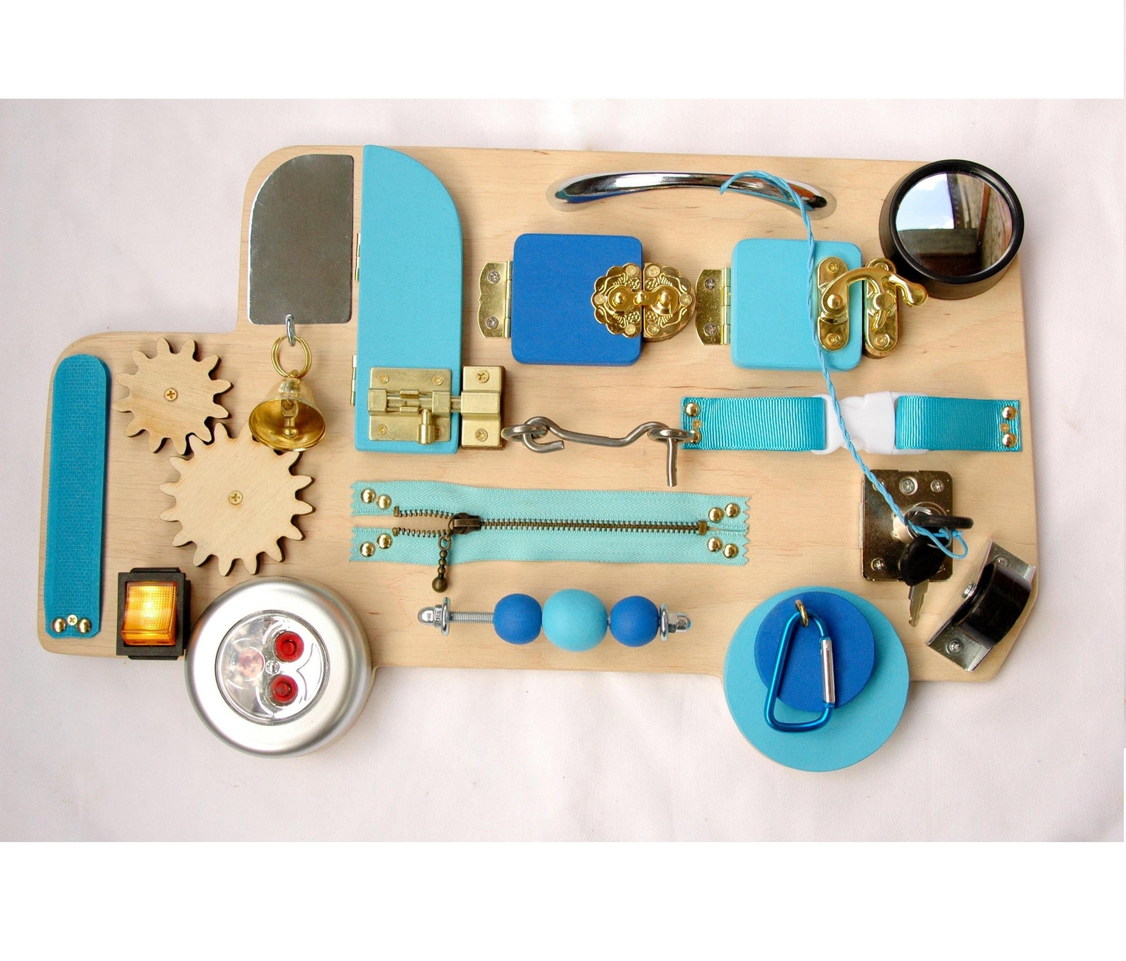 Busy Board for 2 year old Christmas gift for busy toddler Etsy