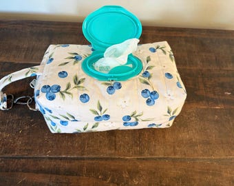 Handmade Diaper and Wipes Pouch | Quilted Baby Changing Bag | Diaper Clutch | Baby Shower Gift | Diaper Bag