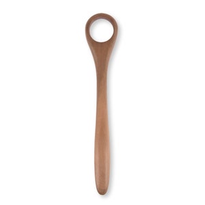 Handcrafted Walnut Wood Danish Dough Whisk: Sourdough Stirrer, Gift Under 20
