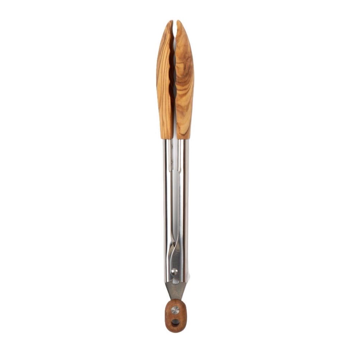 Olive Wood Kitchen Tongs