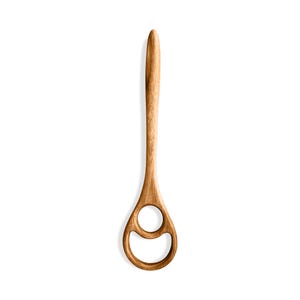 Handmade Acacia Wood Dough Whisk: Sourdough Bread Baking (14.5&quot;), Gift Under 30, Gift for Bakers, Homemade Bread Supplies