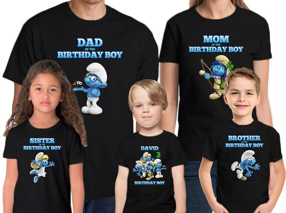 Birthday Shirt Custom Name and Age Personalized Birthday Shirts