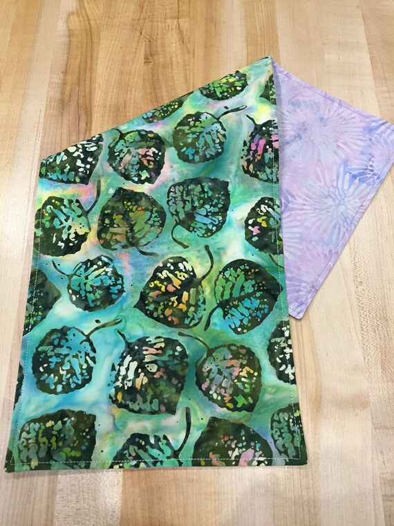 Toilet Tank Cover Toilet Tank Topper Green Purple Batik Etsy