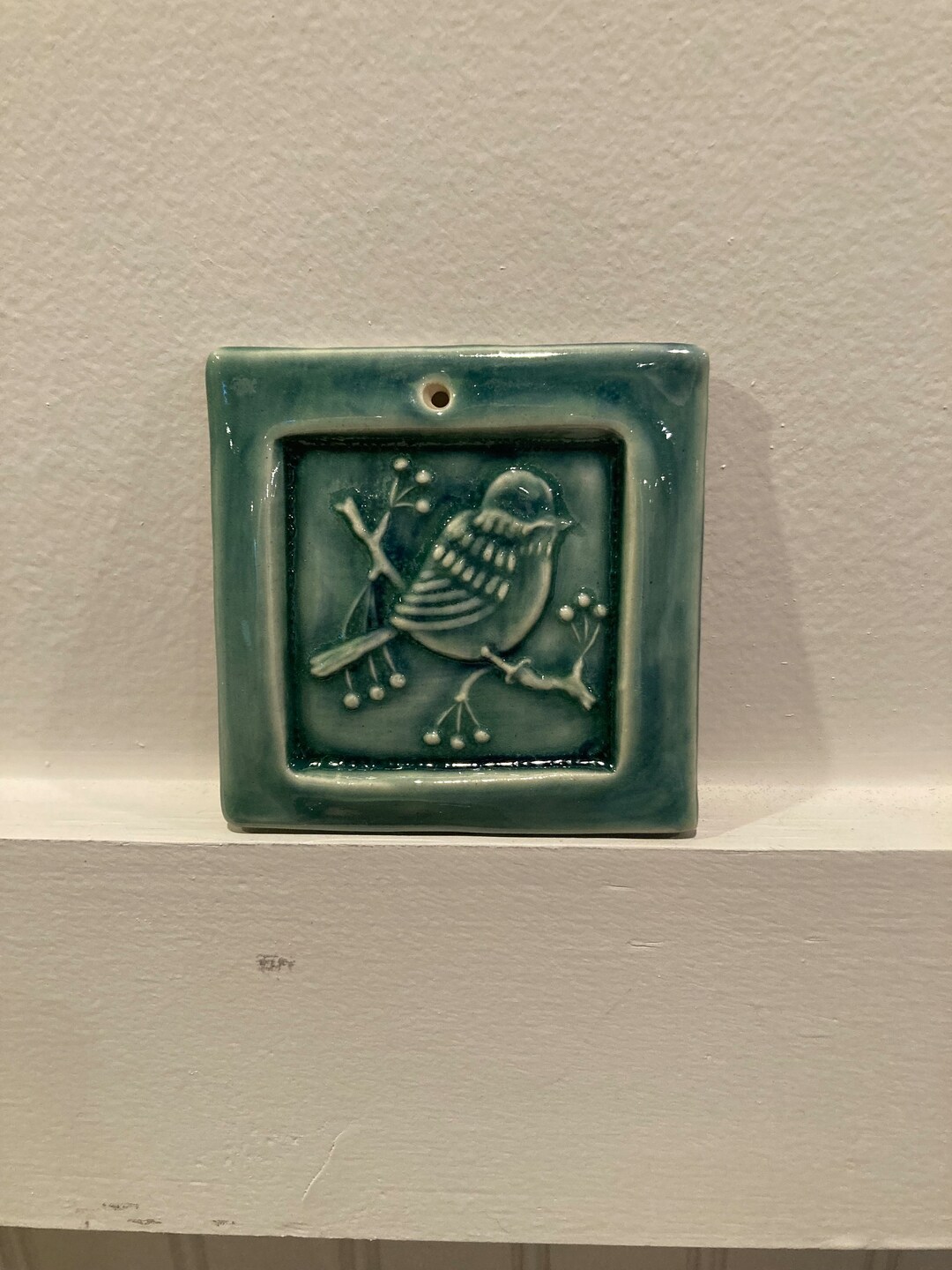 Bird Tile, Ceramic Wall Tile, Ceramic Art Tile, Kitchen Tile, Garden