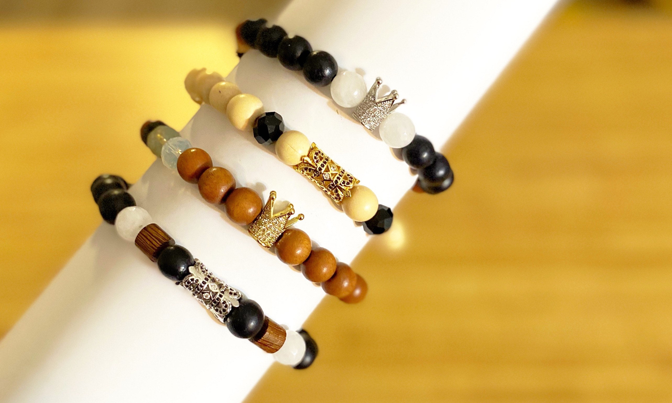 MEN Boy beaded bracelets Etsy