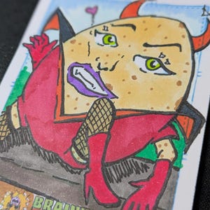 Sketch Card - Devil Egg
