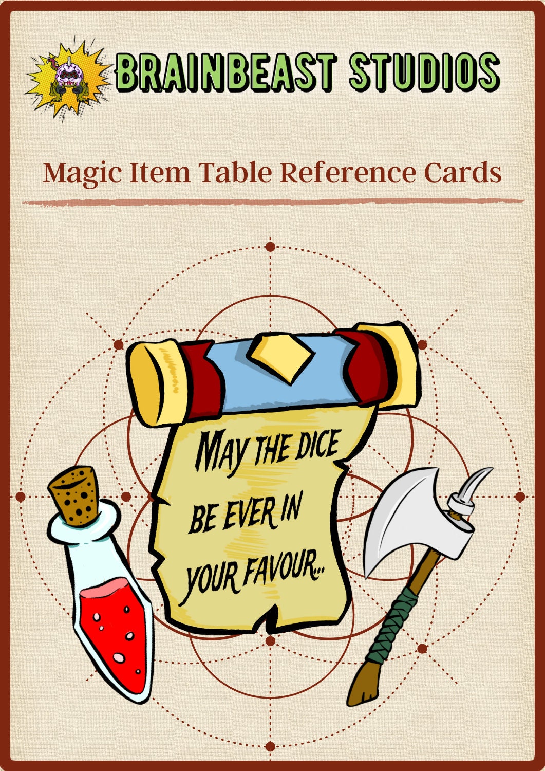 5E Magic Item Table Reference Cards
