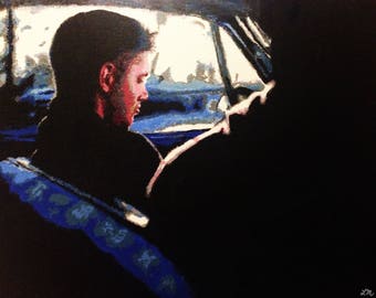 Supernatural: Impala Backseat (PRINT)