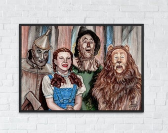 Off To See The Wizard Print, Digital Download, PDF, Wall Art