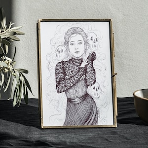 La Belle Dame Sans Merci Print, Digital Download, PDF, Wall Art