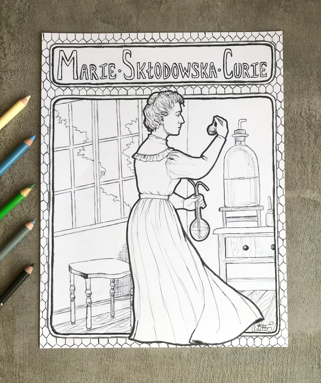 Marie Curie Printable