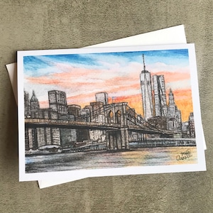 New York City Skyline Card