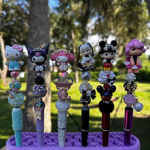 Character Beaded pens