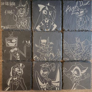 Hazbin Hotel Coaster - Etsy