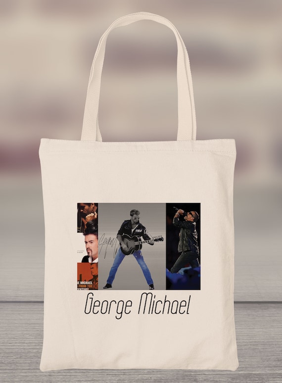 george michael tote bag