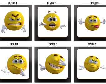 Emoji Coaster Etsy France