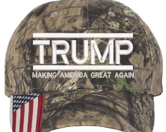 Donald Trump Cap MAKE THE LIBERALS CRY AGAIN President 2020 Flag Mossy Oak Hat
