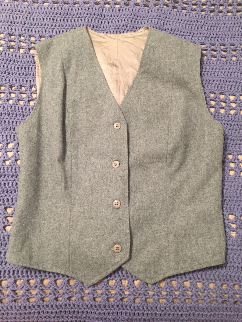 Vintage Grey Vest