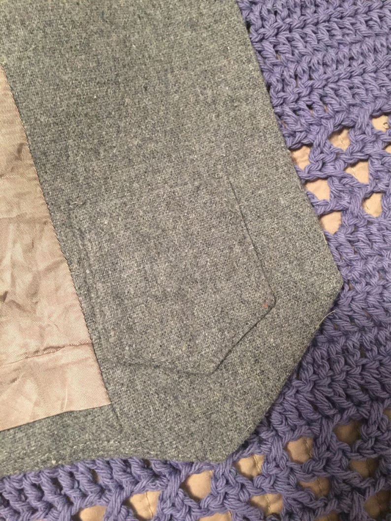 Vintage Grey Vest