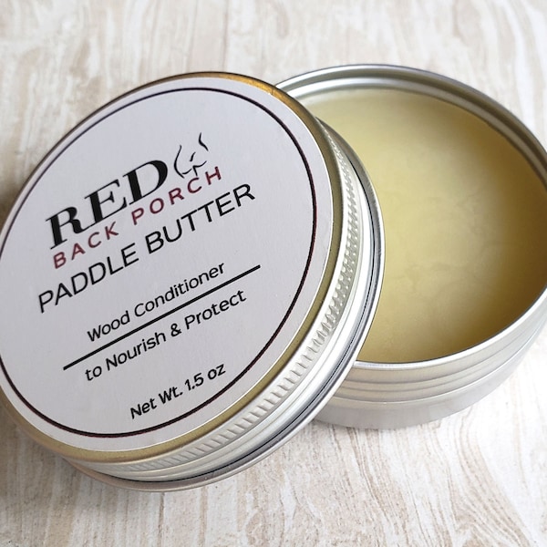 Paddle Butter Wood Conditioner - Handmade by Red Back Porch