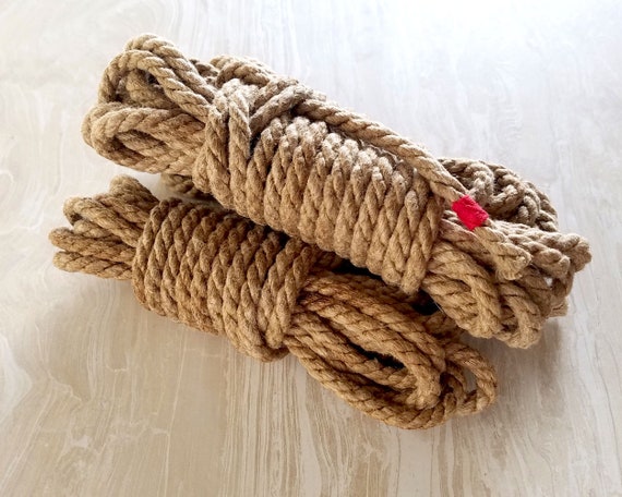 30M Diameter 6mm Hemp Rope Natural Thick Jute Hemp Rope Strong