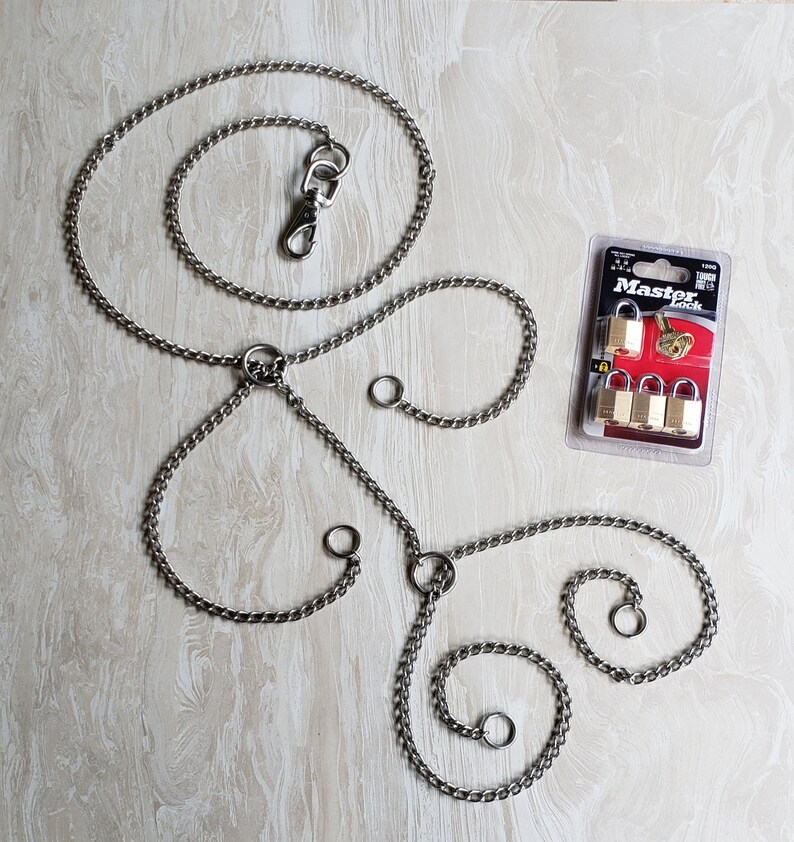 Full Body Length Bondage Slave Chains for All Day Wear Etsy