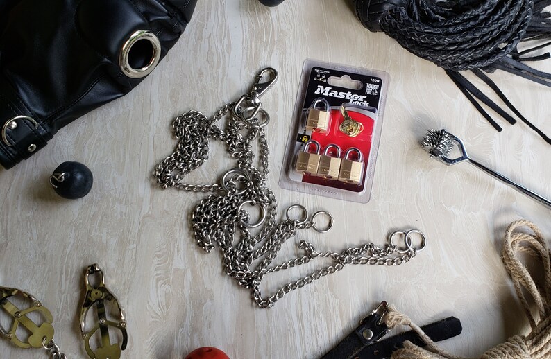 Full Body Length Bondage Slave Chains for All Day Wear Etsy