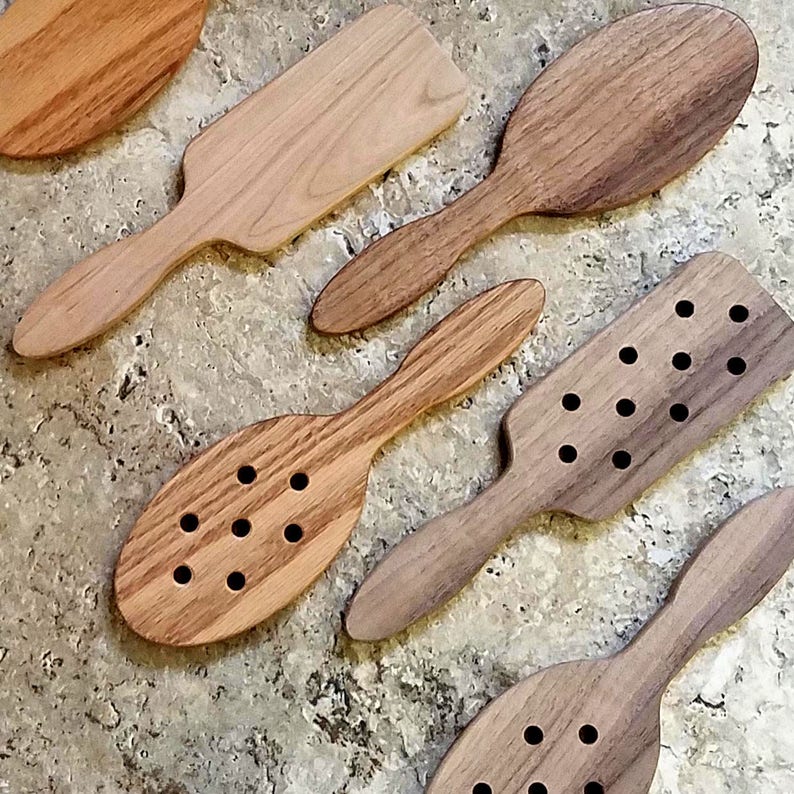 Hair Brush Paddle With Holes in Oak for BDSM Adult Spanking & Etsy UK