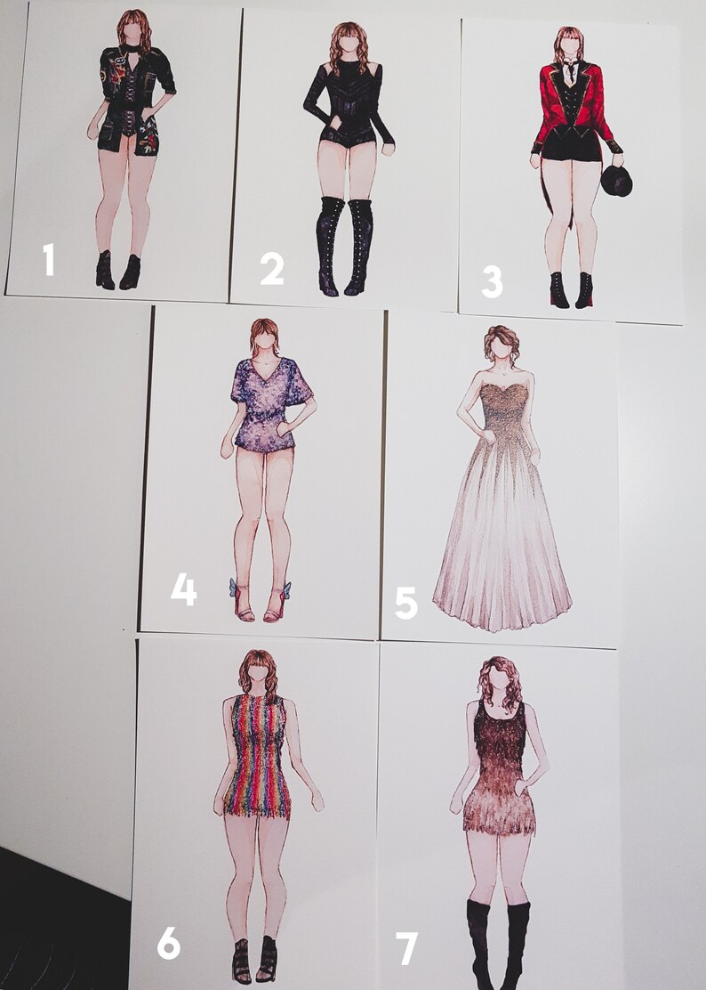 TS fashion print A5