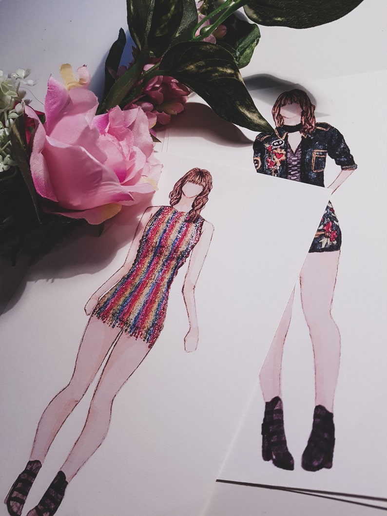 TS fashion print A5