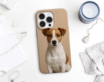 Op maat gemaakt iPhone-hoesje met je fotologo of -ontwerp, gepersonaliseerde beschermende telefoonhoes