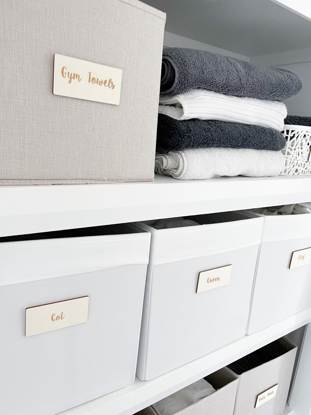 Storage Tags Linen Cupboard Pantry Organisation Tags: Storage Closet, Pantry, Toy ...