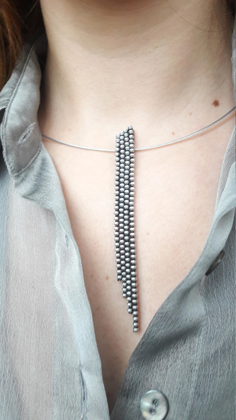 Minimalist jewelry set Contemporary jewelry Geometric jewelry Etsy