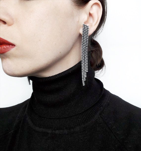 Minimalist jewelry set Contemporary jewelry Geometric jewelry Etsy