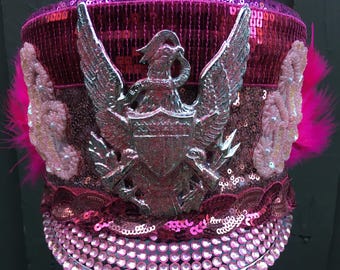 Pink Marching Hat