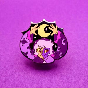 Pin de esmalte duro de colección de The Owl House "Let's Play"