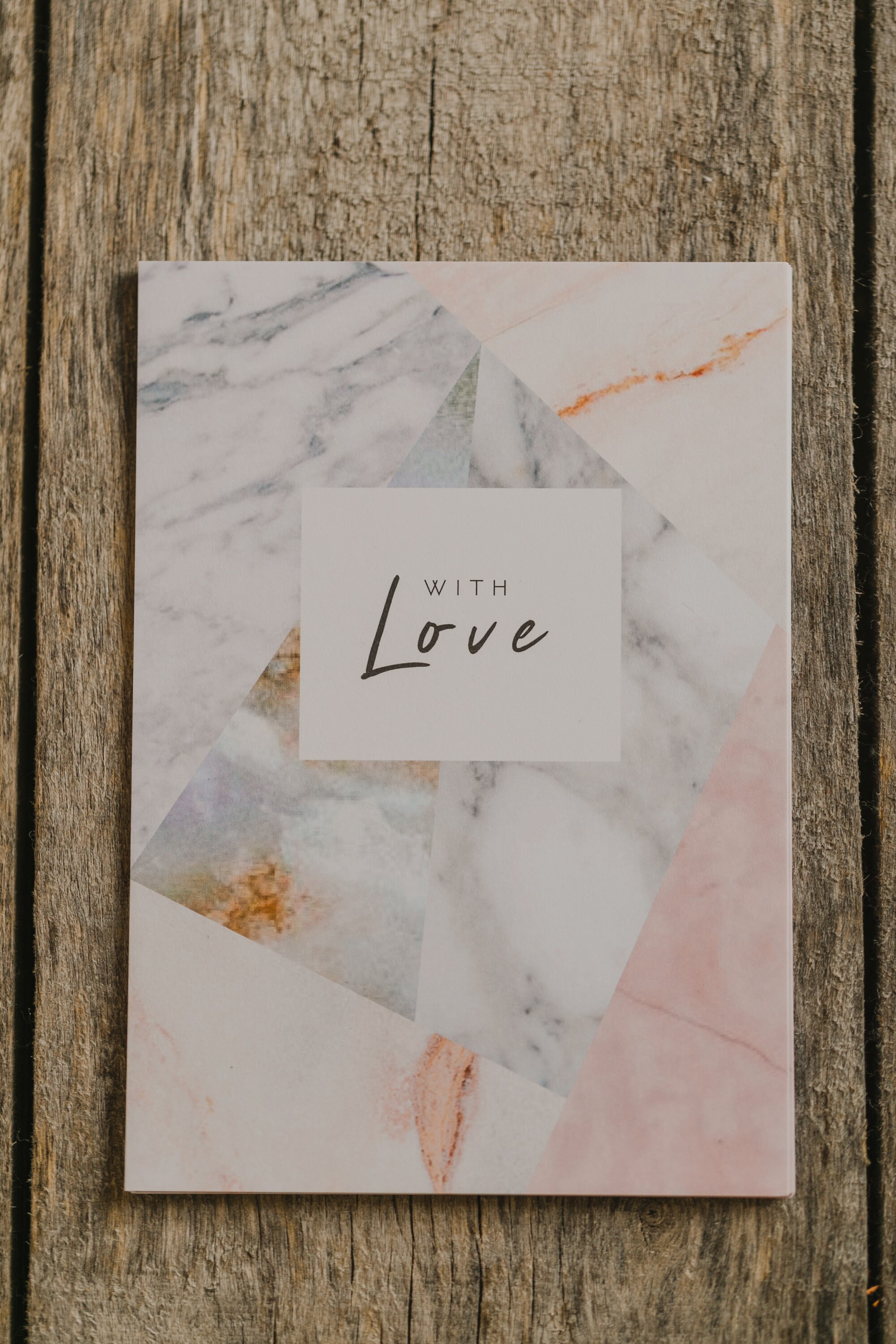 Geschenkkarte // with Love // Postkarte // Schmuckkarte // Geschenk