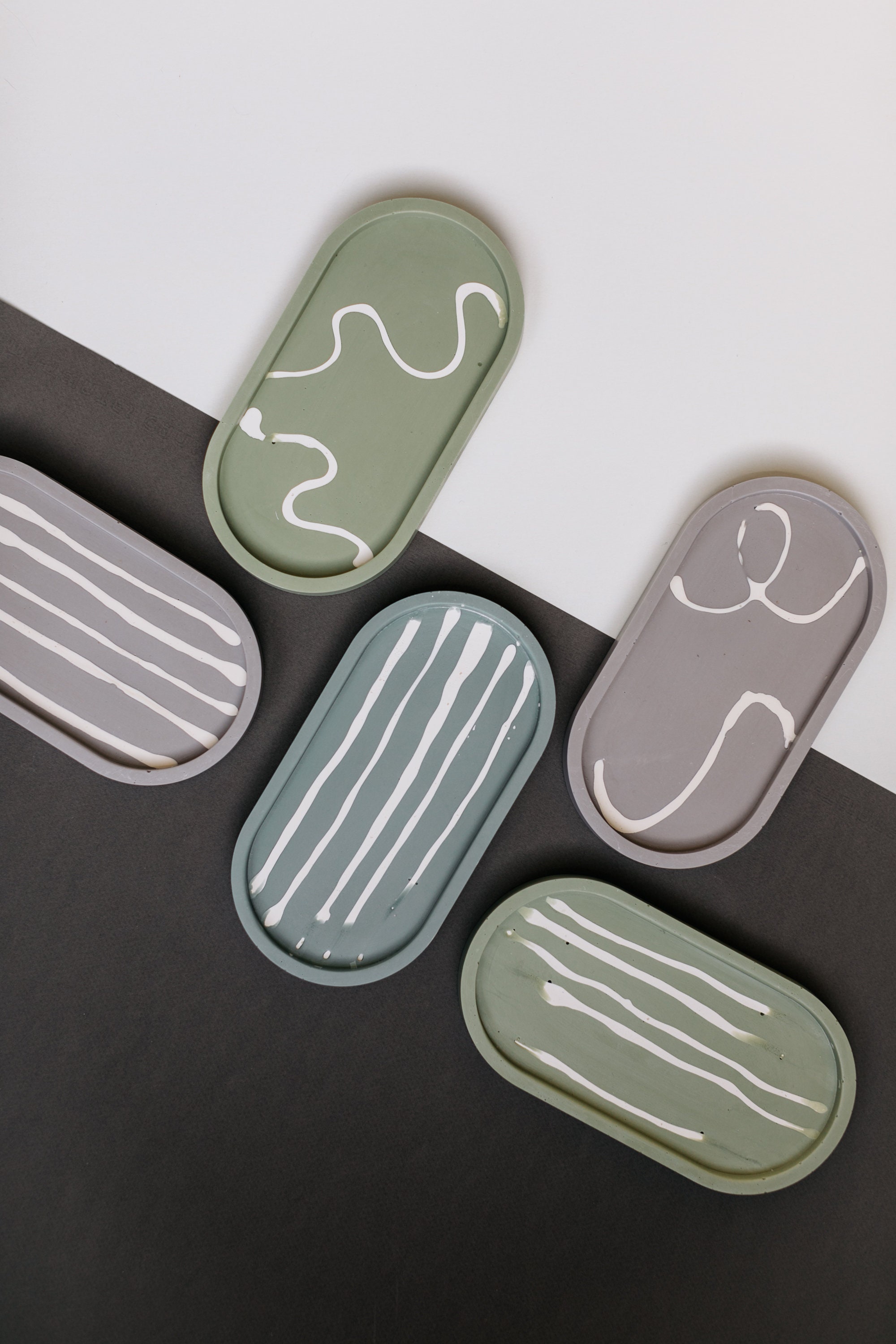 Schmucktablett Mit Blumenmotiv - 2 Stück Glas Schalen Für Ringe & Schmuck