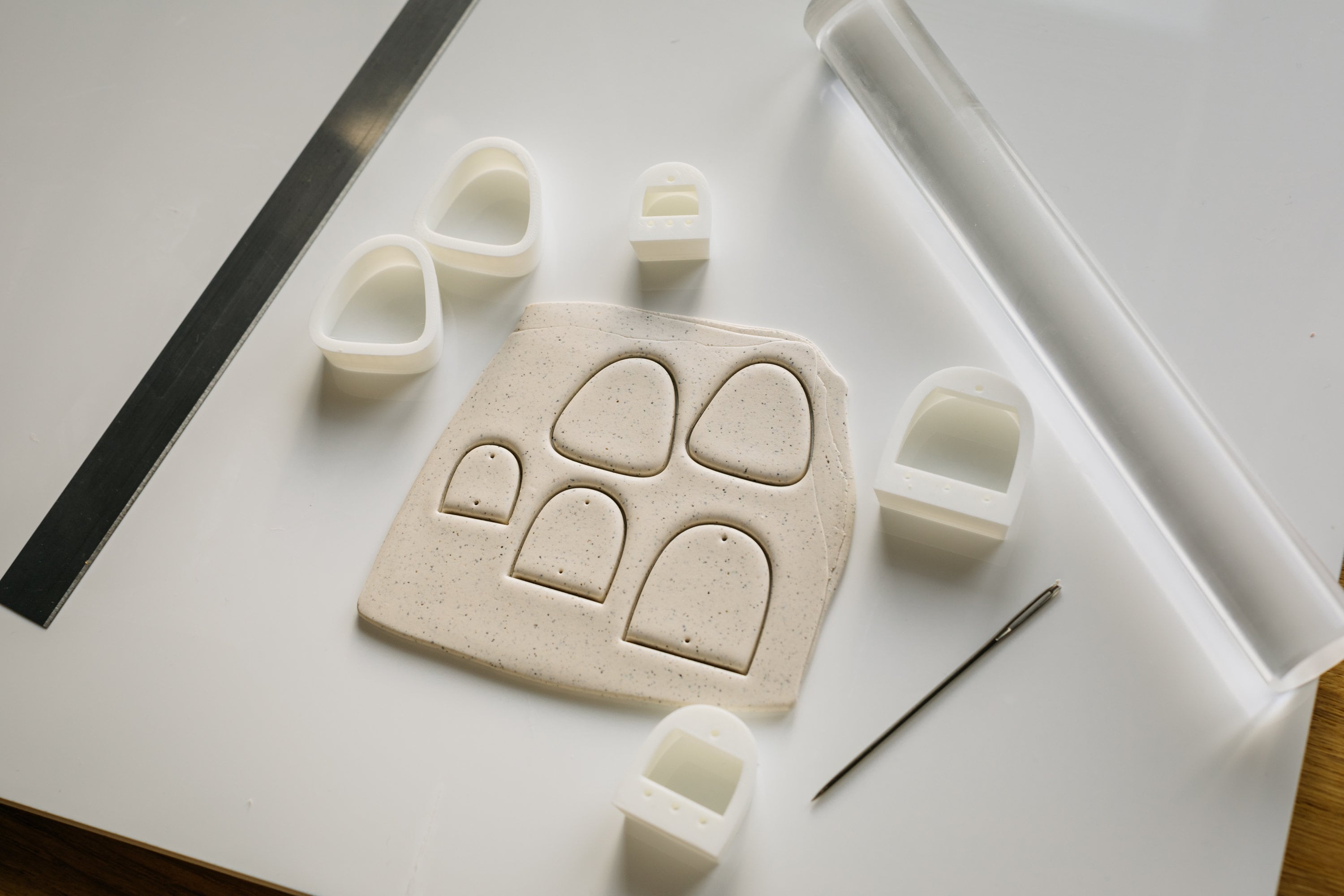 Polymer Clay Cutter // Clay Cutter oval // oval Cutter // oval clay