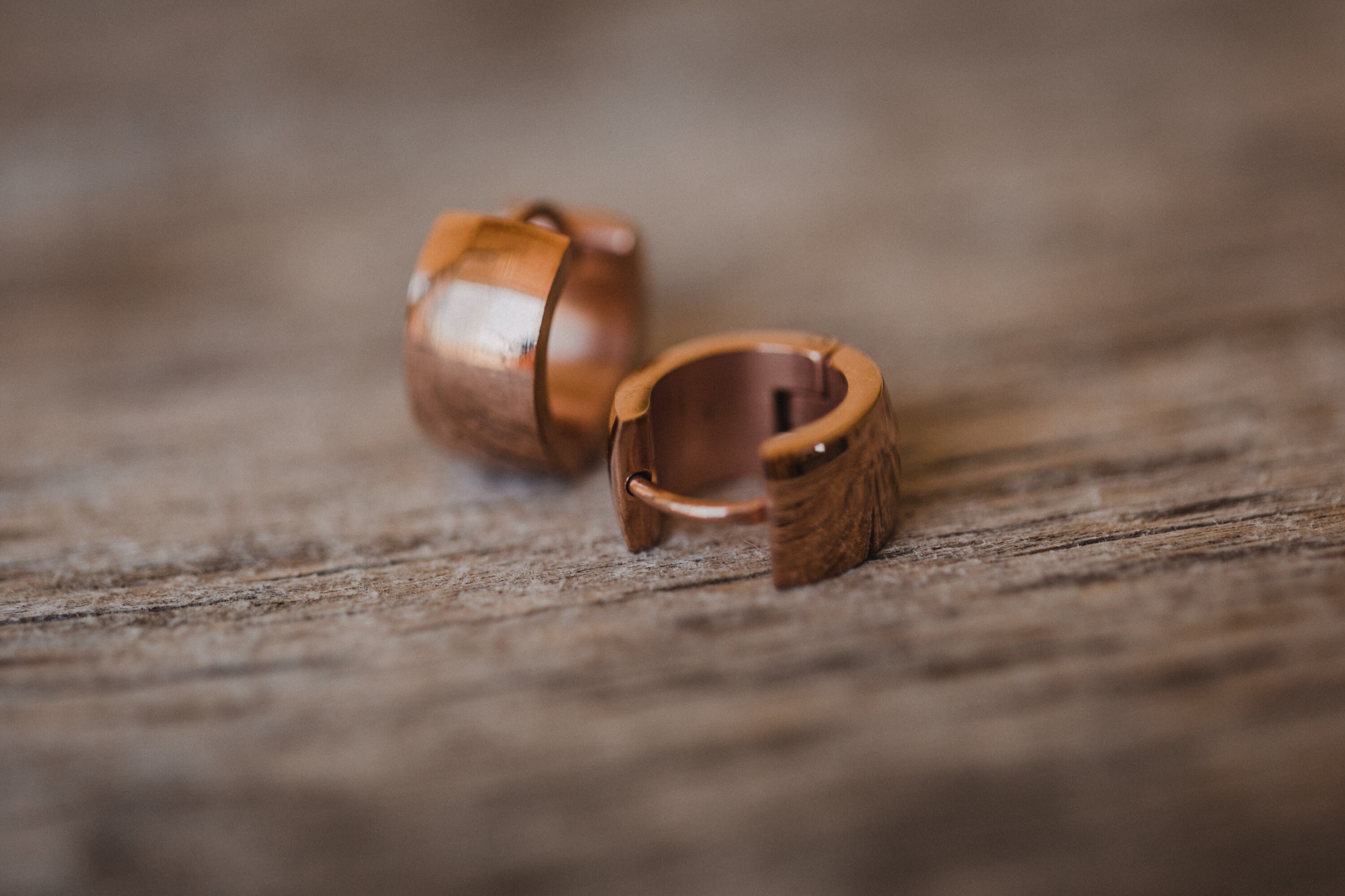 Ohrringe, Creolen, Mini Creolen, Goldohrring, Gold-Creolen ...
