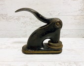 1930s Cast Iron Stamp Embosser, Stamp Presser, Kayton Entertainment Company Franklin Pa Incorporated Seal 1934