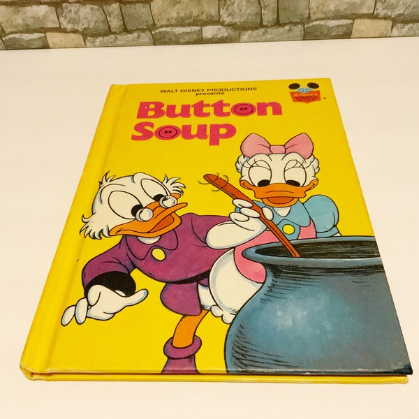 Walt Disney World Presents Button Soup, A Wonderful World of Reading Book