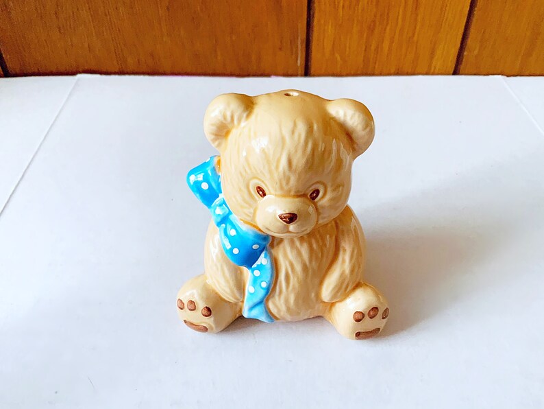 Vintage Ceramic Bears Salt & Pepper Shakers Kitschy Salt and Etsy