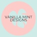 ByVanillaMintDesigns store logo