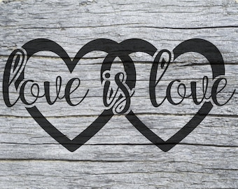 Love Is Love Svg Etsy