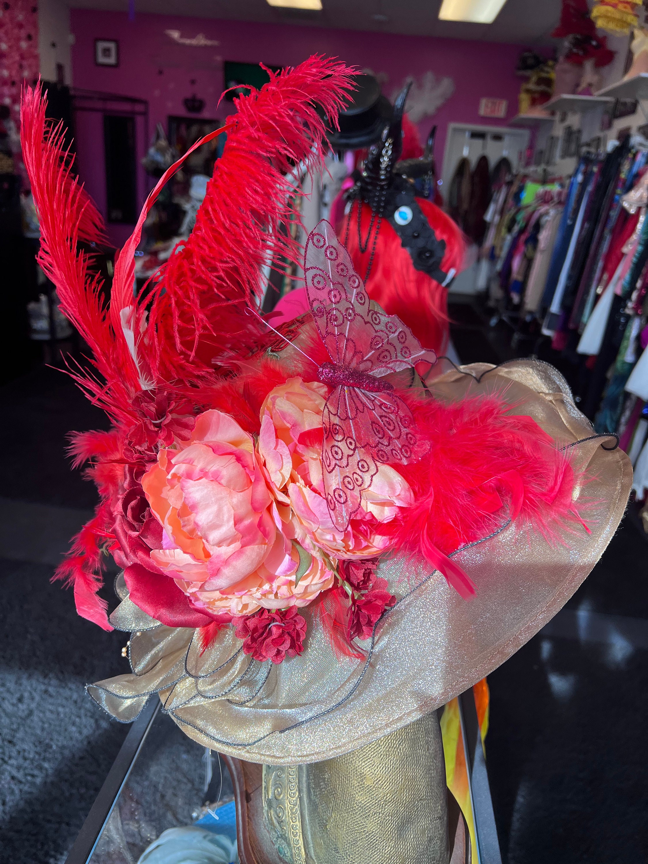 Hopeless Romantic Derby Hat - Etsy display picture 2