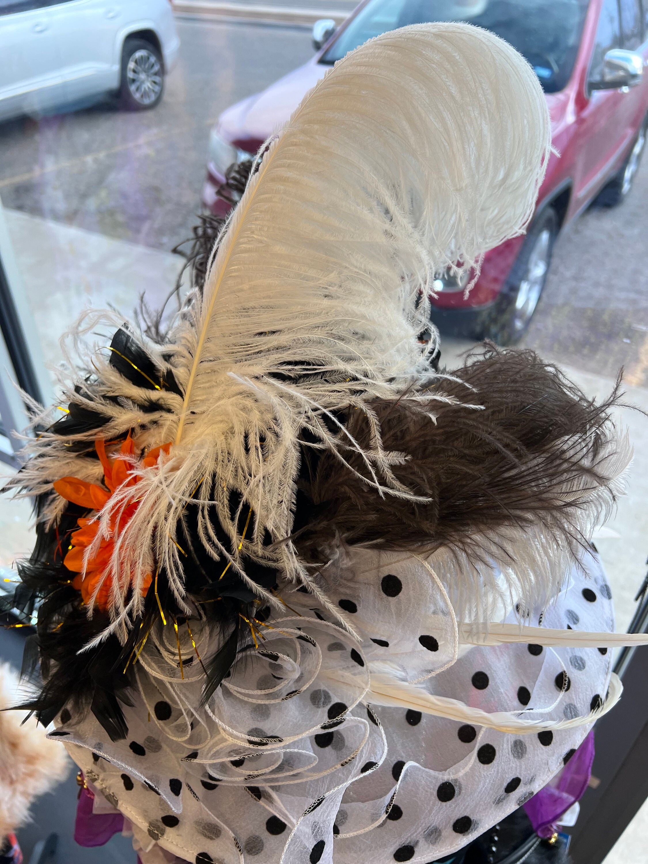 Woodstock derby hat The Woodstock Feather Fedora - Polly Singer main image 4
