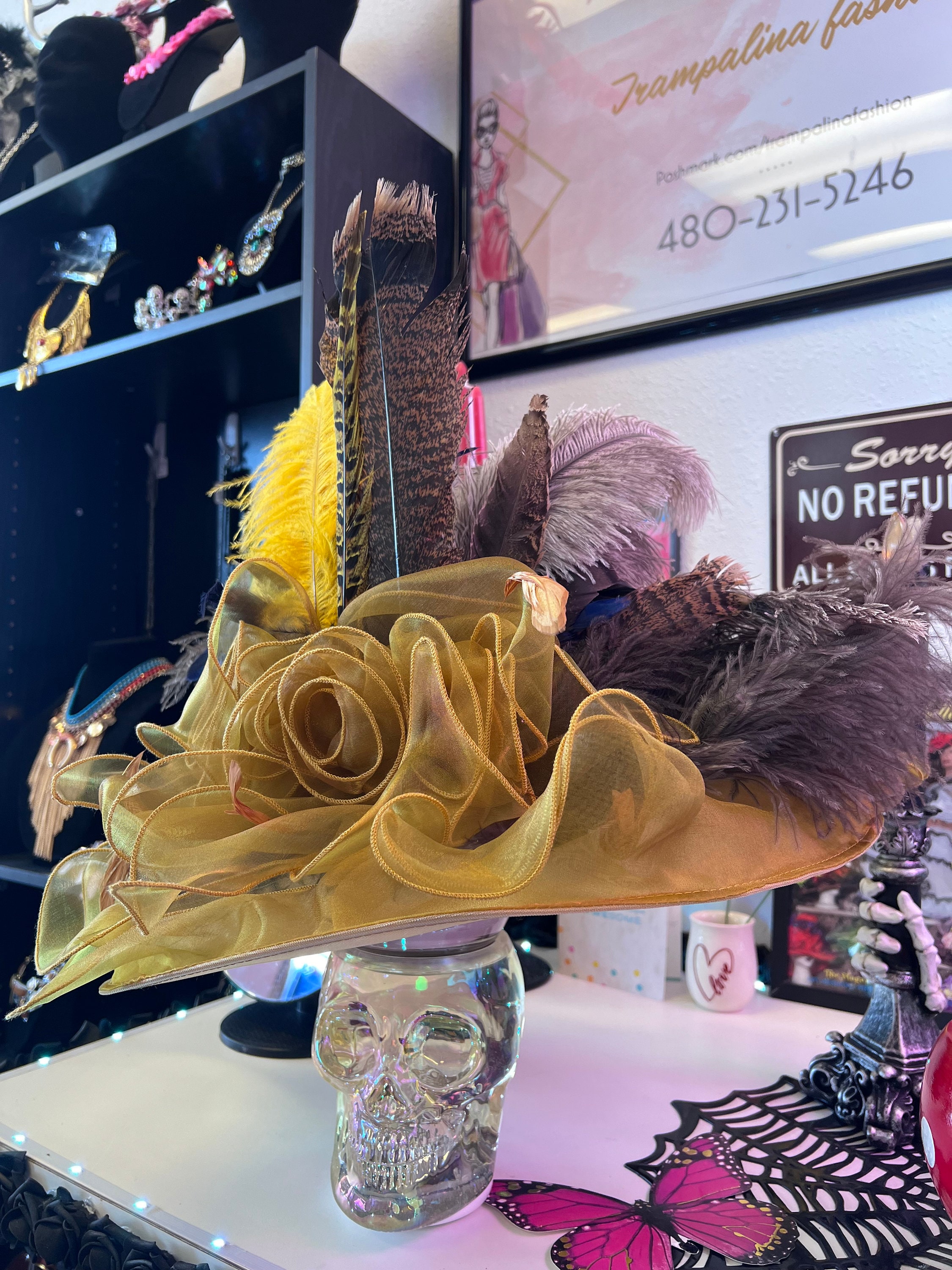 Moonshineee Derby Hat - Etsy display picture 1