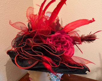 Young love Kentucky derby hat Young Love Kentucky Derby Hat - Etsy main image 2